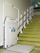 車いす用階段昇降機2 イメージ