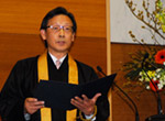 2012年度卒業式学長式辞