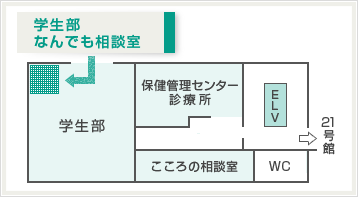 深草学舎学生部内(4号館1階)