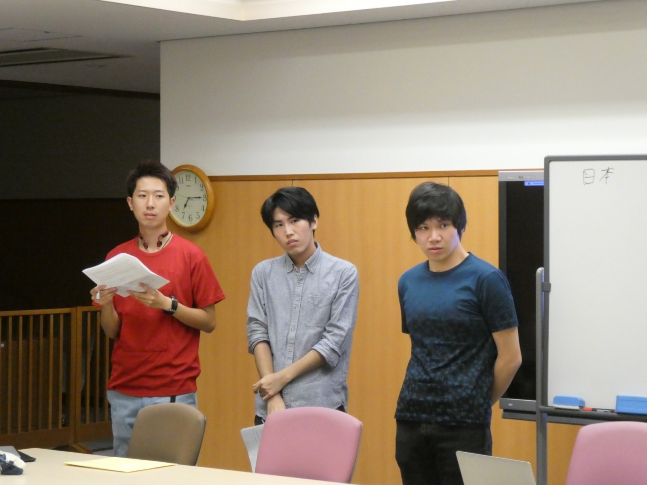 「死刑と宗教」チーム講評中