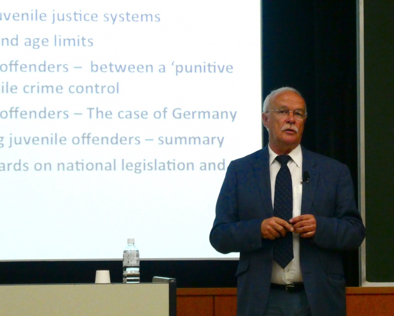 フリーダー・デュンケル氏(元欧州犯罪学会会長、ドイツ・グライフスバルト大学名誉教授)
