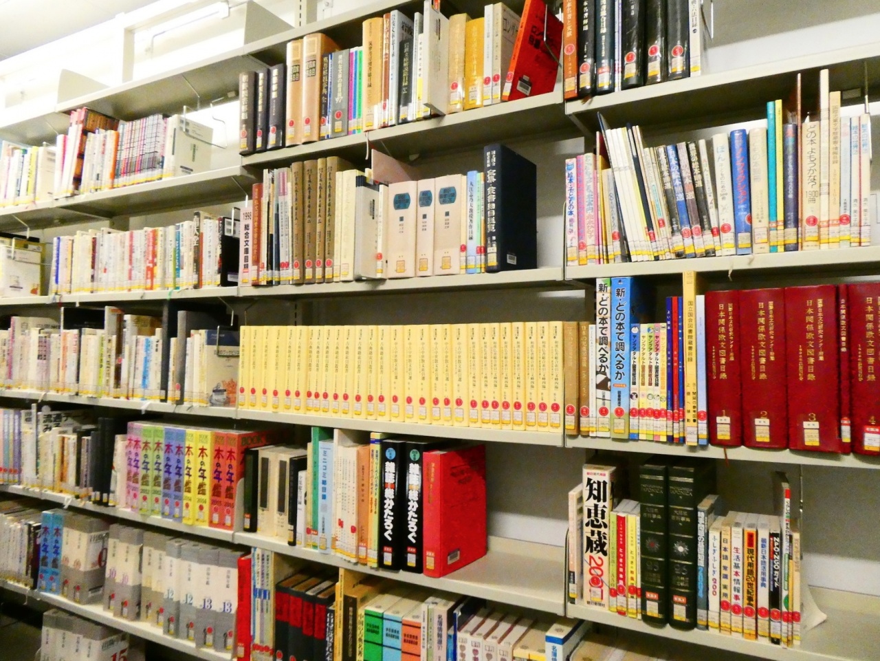 京都府立図書館の書庫(通常非公開ゾーン)