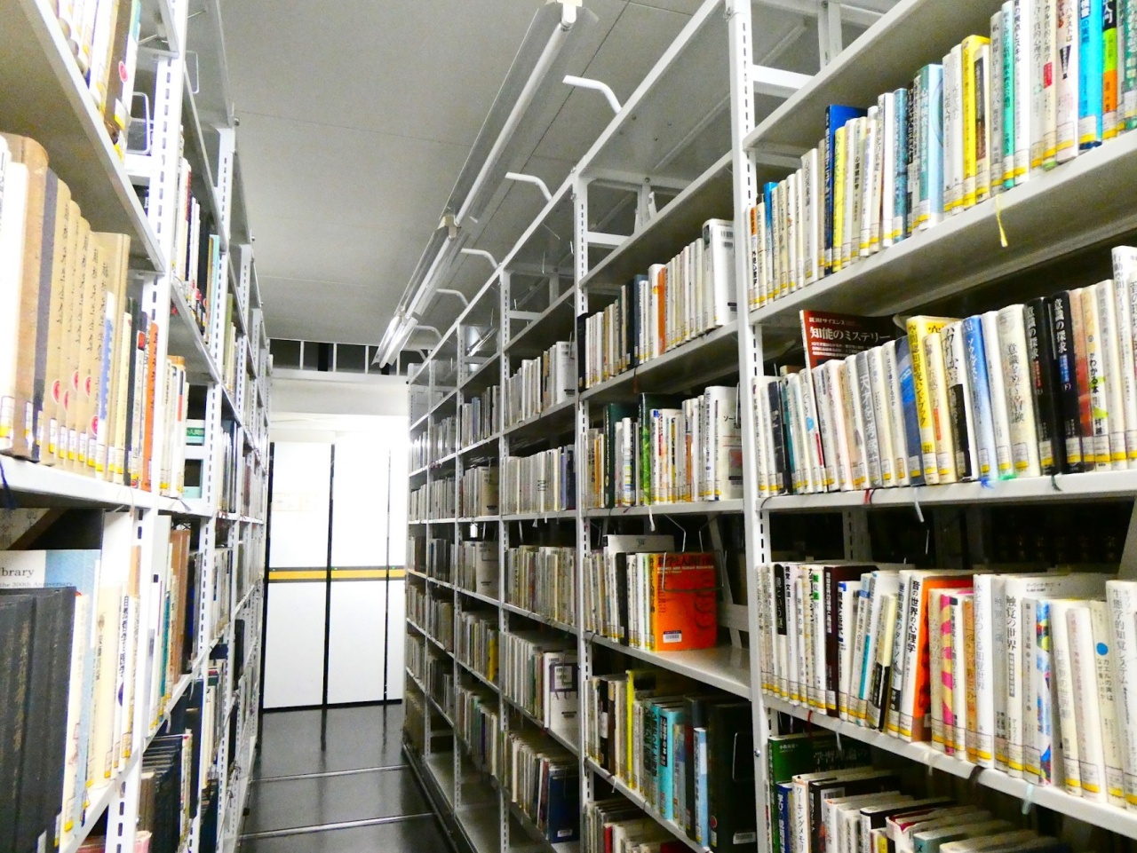 京都府立図書館の書庫(通常非公開ゾーン)