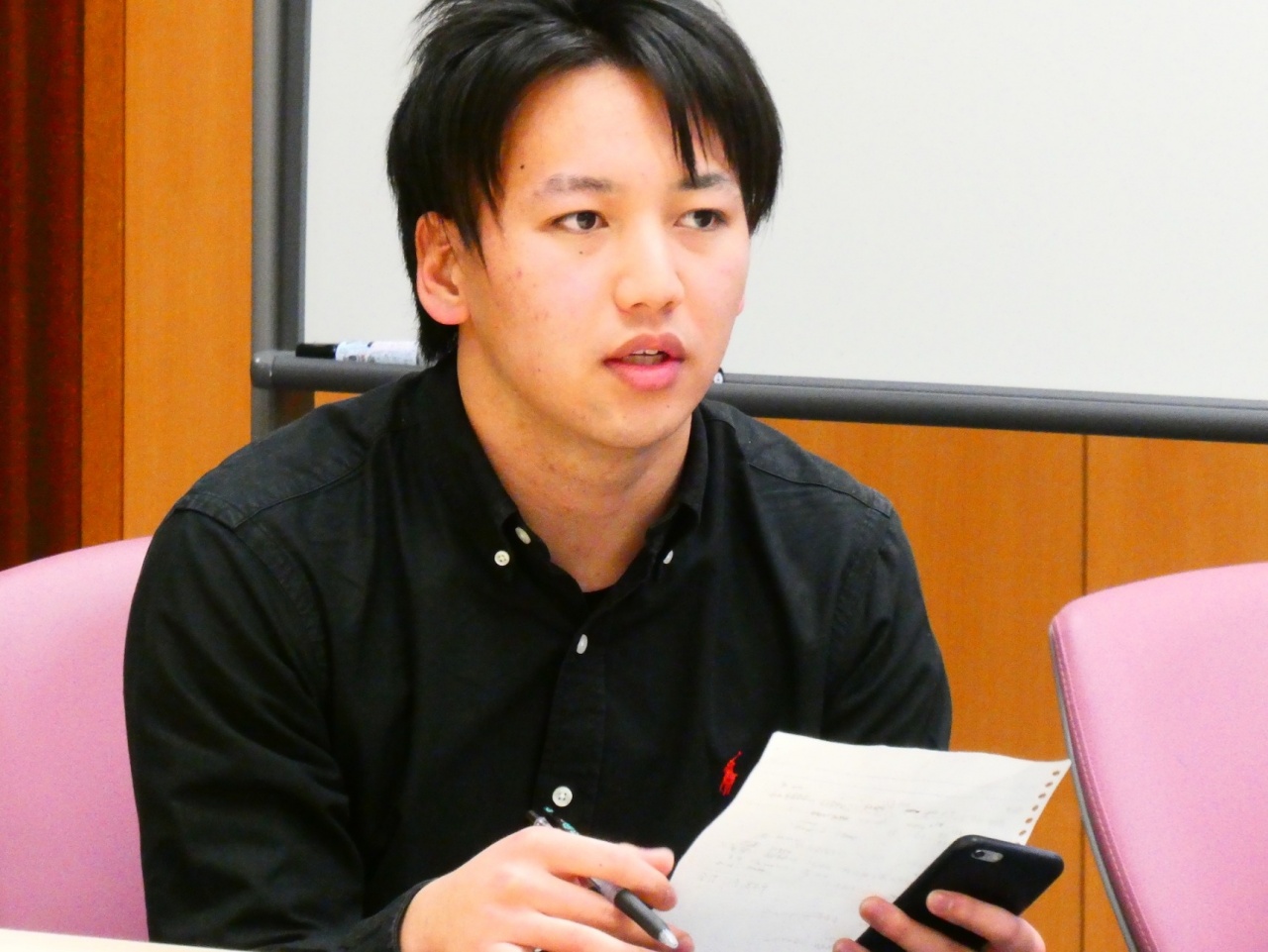 永井涼介(本学法学部法律学科2回生・英語コミュニケーションコース)