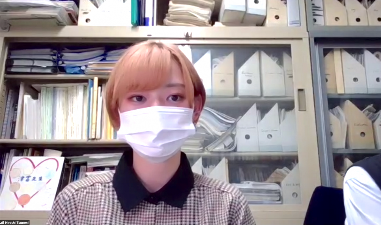 本林智都さん(静岡県立大学・国際関係学部4年)