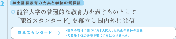 学士課程教育の充実と学位の質保証