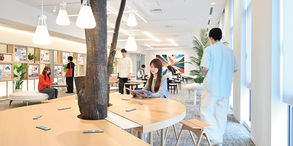 瀬田の自然と大学の歴史が交差する「Welcome Lounge」を瀬田キャンパスに開設