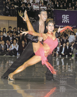 第53回全日本学生競技ダンス選手権大会で9位に入賞した時の演技。