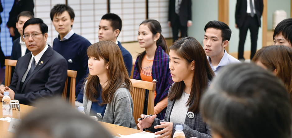 参加した学生の様子