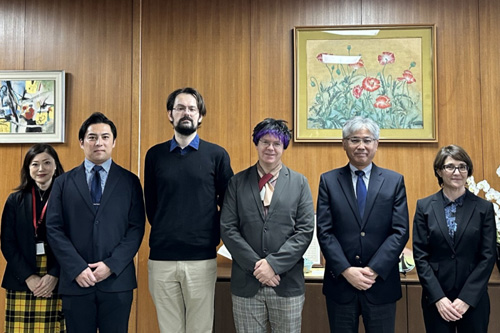 沼田奨学金研究奨学金授与式へ出席