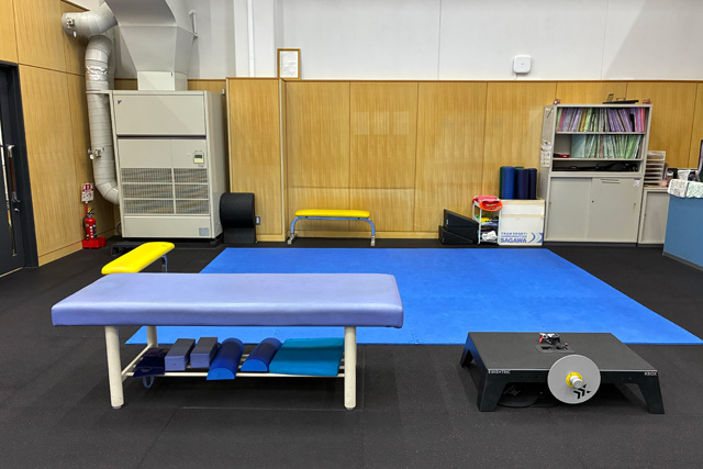 瀬田キャンパス体育館トレーニング室の紹介