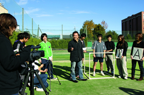 バイオメカニズムに関する実習風景