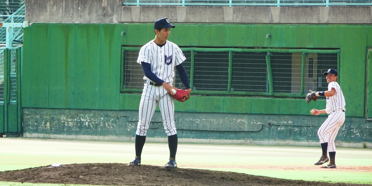 硬式野球部　石田 健人 マルクさんが中日ドラゴンズより育成枠二位指名