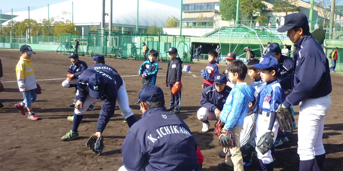 龍谷ジュニアキャンパス 野球教室を開催します