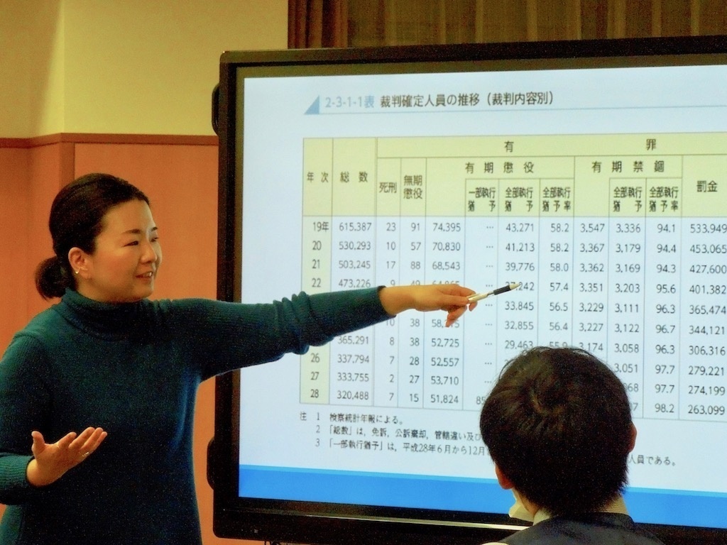 笹倉香奈教授(甲南大学法学部・犯罪学研究センター客員研究員)