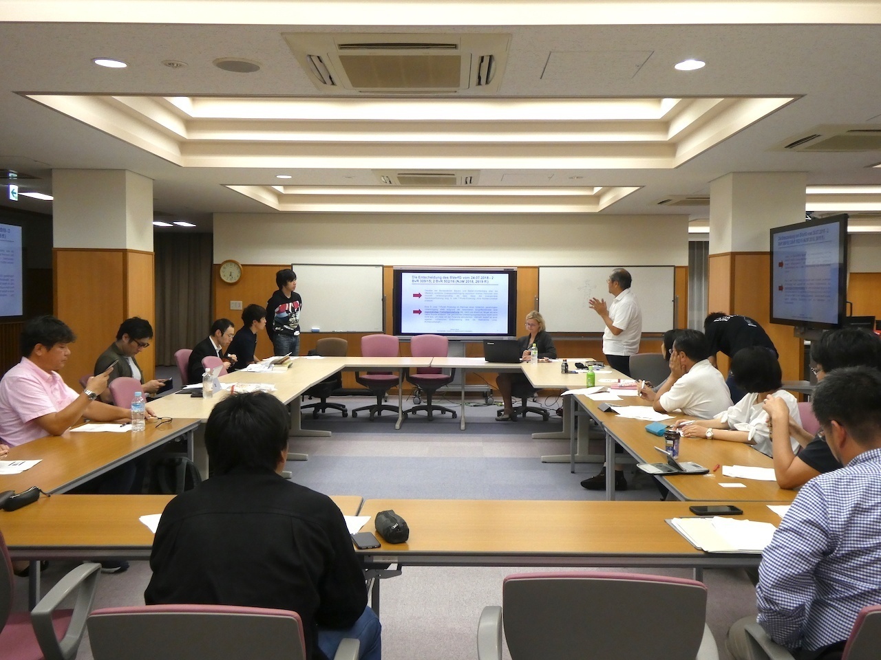 龍谷大学法学会 特別講演のようす