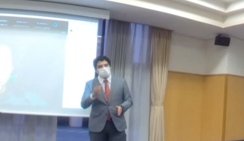 Daniel GARCIA氏(広島大学大学院・人間社会科学研究科・博士後期課程)