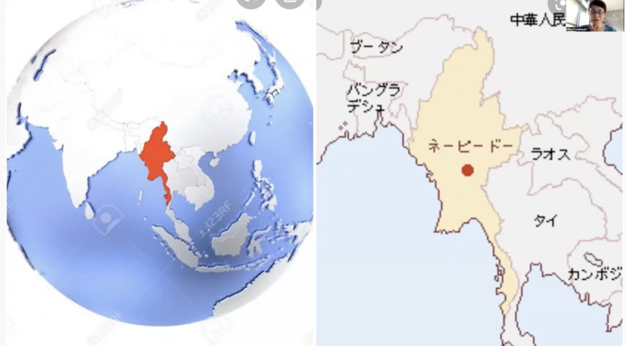 舟越美夏氏の報告の様子