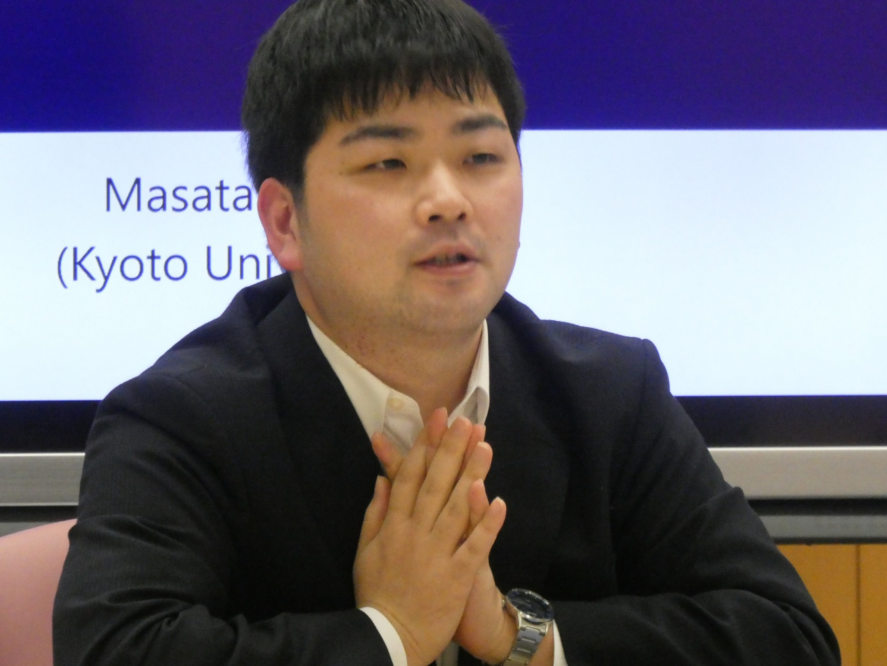 大江將貴氏（京都大学・大学院教育学研究科・研究員、ISRDユニットメンバー）