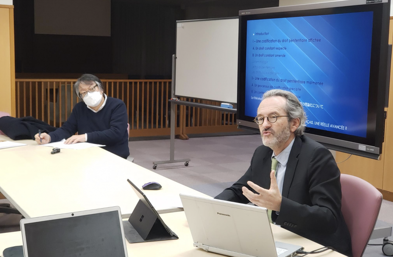 <第３回研究会の様子（フランスの社会内処遇と民間団体の関与）②>