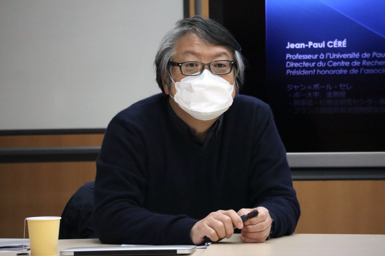 〈赤池 一将教授（本学・法学部、犯罪学研究センター・司法福祉ユニット長）〉