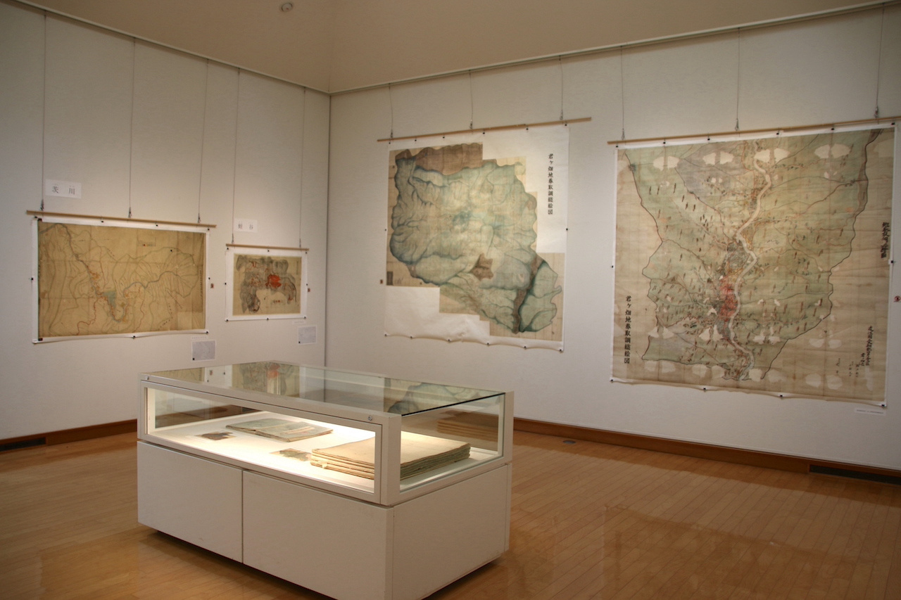 東近江市能登川博物館での展示風景