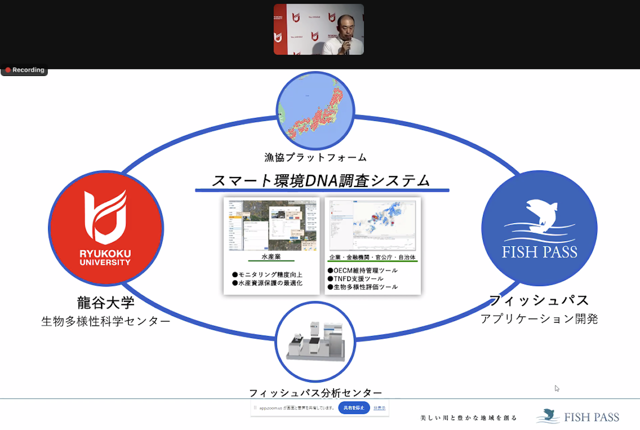 ㈱フィッシュパス 代表取締役社長 西村 成弘氏による報告