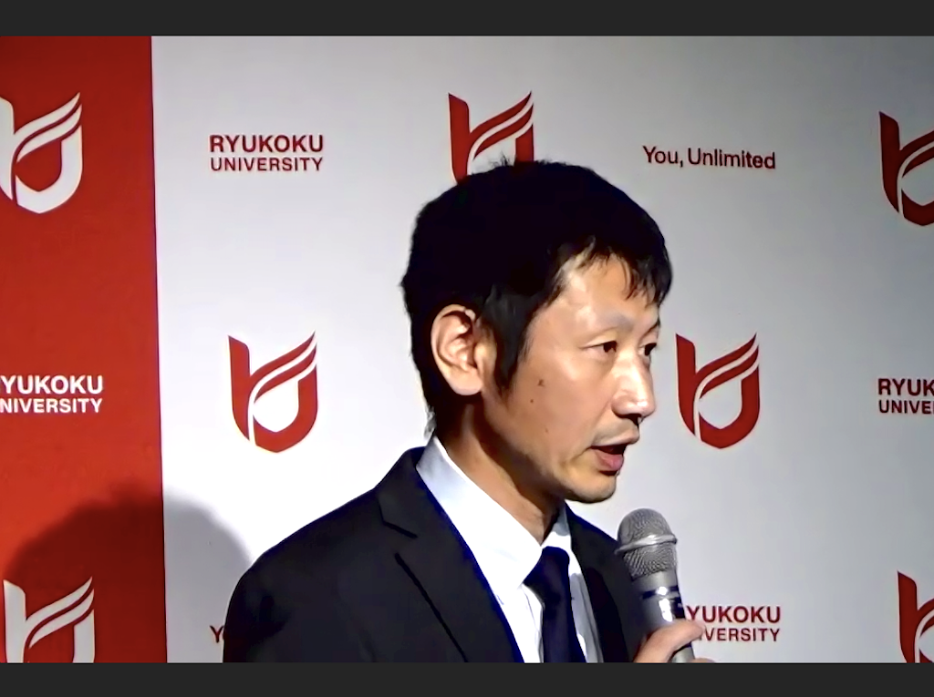 生物多様性科学研究センター 山中裕樹センター長(本学先端理工学部・教授)による報告